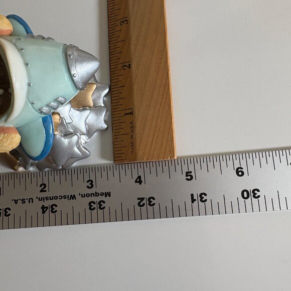Cherished Teddies Milton Figurine 542644 Boy on Rocket Ship Millennium Event - Picture 6 of 9